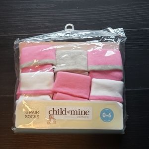 NWT 6-Pair Child of Mine Socks